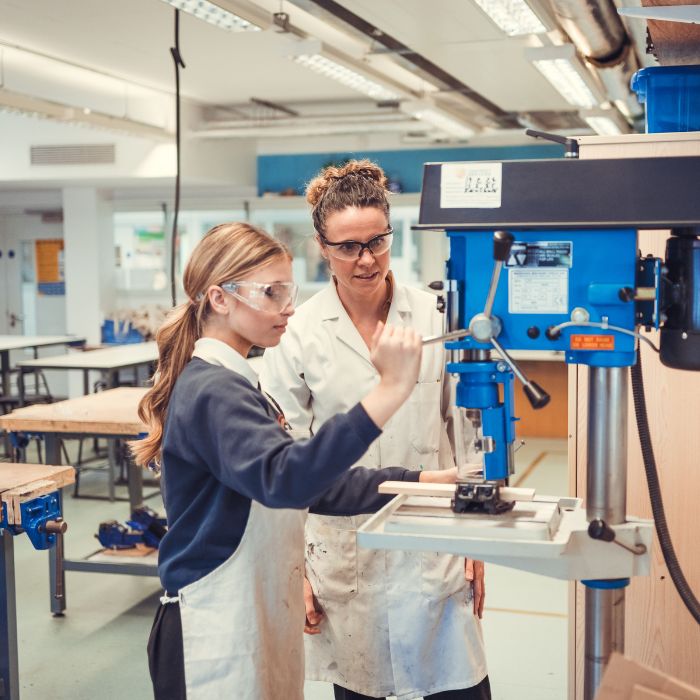 Junior High Academy pupils Junior High Academy pupils